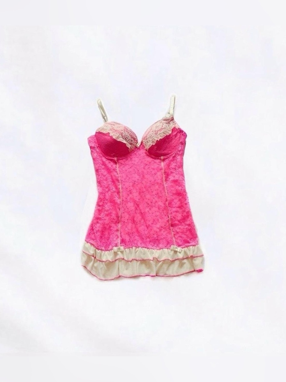 frilly sheer lingerie dress